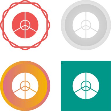 parça işareti web simgesi vektör illüstrasyonu