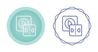 Beyaz arkaplanda grafik simgeleri olan bilgisayar monitörleri seti, vektör illüstrasyonu   