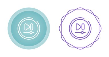 Hızlı ileri simgeler, vektör illüstrasyonu