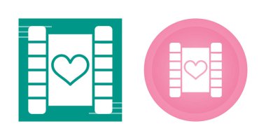 Kalbi kalp, film ya da video çerçevesiyle ayarla 