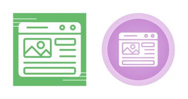 Web tasarım simgeleri seti, web geliştirme konsepti, vektör illüstrasyonu 