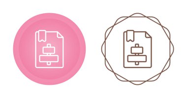 Merkezi Hizala Web simgesi vektör illüstrasyonu