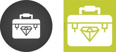 En çok satan, elmas simgeli çanta, vektör