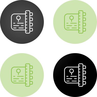 Güvenlik kilidi simgesi vektör çizimi