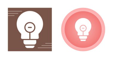 Ampul simgeleri ayarlandı. Web simgeleri basit resimleme