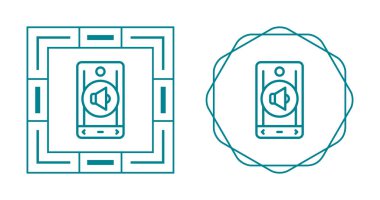 hacim web simgesi vektör illüstrasyonu
