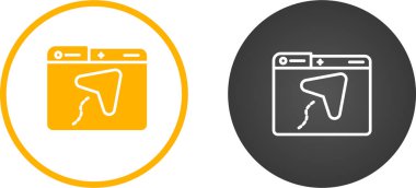 Dizinlerdeki bilgisayar okları, vektör illüstrasyonu  