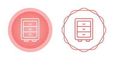 Kabine simgeleri vektör illüstrasyon tasarımı ayarladı