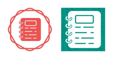 adres defteri simgesini işaret illüstrasyon vektör