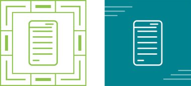 Reçete web simgesi vektör illüstrasyonu