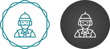 İnsan avatar simgeleri seti, vektör illüstrasyonu basit tasarım