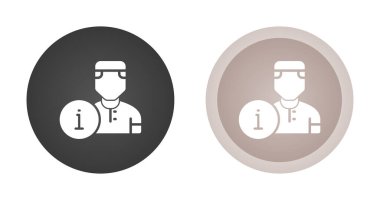 İnsan avatar simgeleri seti, vektör illüstrasyonu basit tasarım