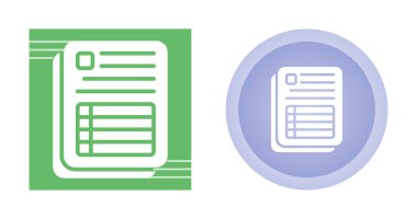 dosya simgesi seti, vektör illüstrasyonu basit tasarım