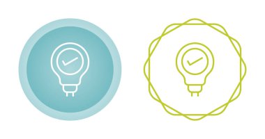 Başarılı ağ simgesi vektör illüstrasyonu