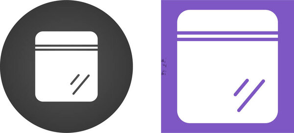 Ziploc bag icon vector illustration  design