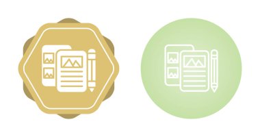 Yüksek Sadakat Prototip Simgeleri Ayarlandı, vektör illüstrasyonu