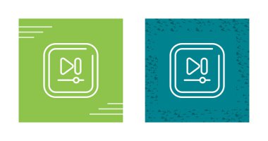 Hızlı ileri simgeler, vektör illüstrasyonu