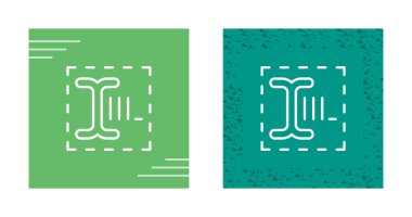 beyaz arkaplanda izole edilmiş metin simgeleri, vektör illüstrasyonu 