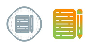 Belge düzenleme simgeleri, vektör illüstrasyonu basit tasarım