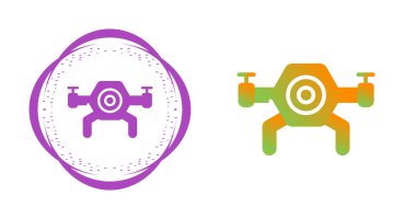 drone web icons simple illustration clipart