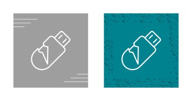 usb simge vektör illüstrasyon tasarımı