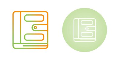  defter Icons set, vektör çizim