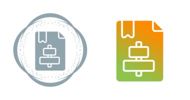 Merkezi Hizala Web simgesi vektör illüstrasyonu
