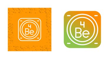 Berilyum atom numarası 4 olan hafif alkali toprak metali eşsiz özellikleriyle bilinir. Web sayfası için basit simgeler