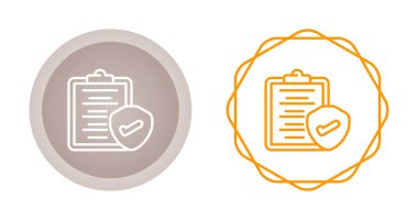 işaretleme simgeleri belirlenmiş belge, vektör illüstrasyonu