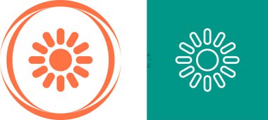 çiçek Icons set, vektör çizim