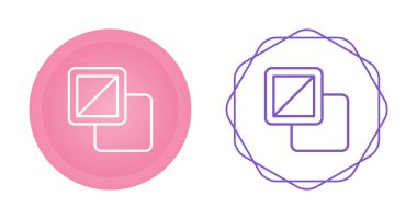 An abstract symbol for file organization, showing a set of stacked boxes.