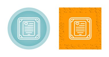 Aşk harfi simgeleri ayarlandı, vektör illüstrasyonu 