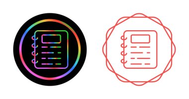 adres defteri simgesini işaret illüstrasyon vektör