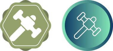 Adalet ve müzayede hizmetleri için hukuki tokmaklar.