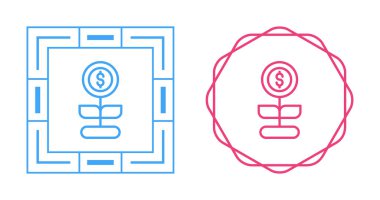 para değişim simgeleri vektör illüstrasyonu