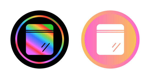 Ziploc bag icon vector illustration  design