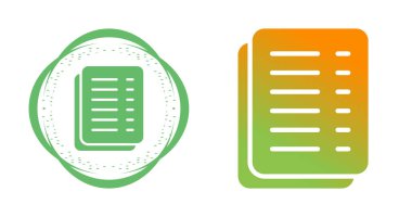 dokümanlar web simgesi vektör illüstrasyonu