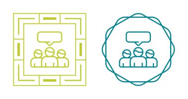 Hissedar simgeleri ayarlandı, vektör illüstrasyonu