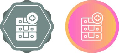 sunucu paylaşım simgesi vektör illüstrasyon tasarımı