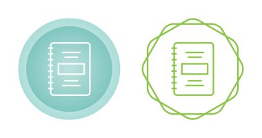 belge simgeleri ayarlandı, vektör illüstrasyonu basit tasarım