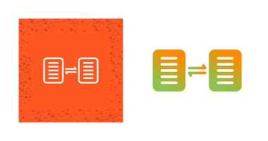belge simgeleri ayarlandı, vektör illüstrasyonu basit tasarım