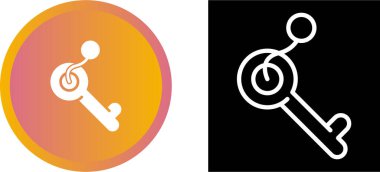 Anahtar web simgelerinin basit simgeleri    