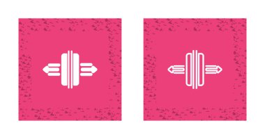 boşluk simgeleri ayarlandı, vektör illüstrasyonu  