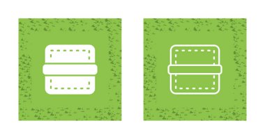 Velcro web simgesi vektör illüstrasyonu