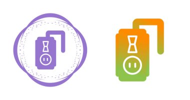 soket simgesi vektör illüstrasyon tasarımı