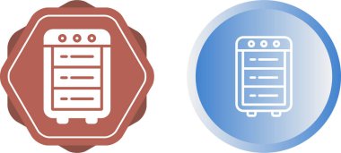 Alan adı transfer simgesi vektör illüstrasyon tasarımı