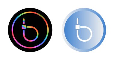 Kablo Kravat Hızlandırma Aracı simgeleri ayarlandı, vektör illüstrasyonu 