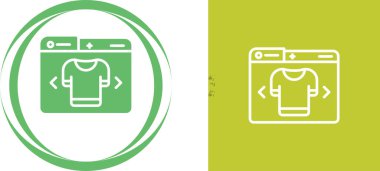 Tişört simgeli bilgisayar dizinleri, güvenlik konsepti, vektör illüstrasyonu   