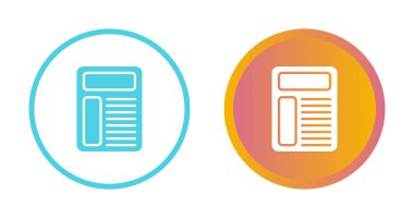 Belge simgeler kümesi, vektör çizim