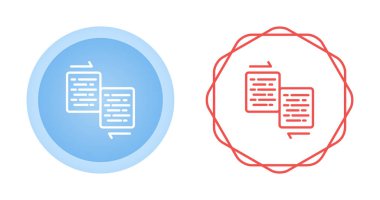 belge simgeleri ayarlandı, vektör illüstrasyonu basit tasarım